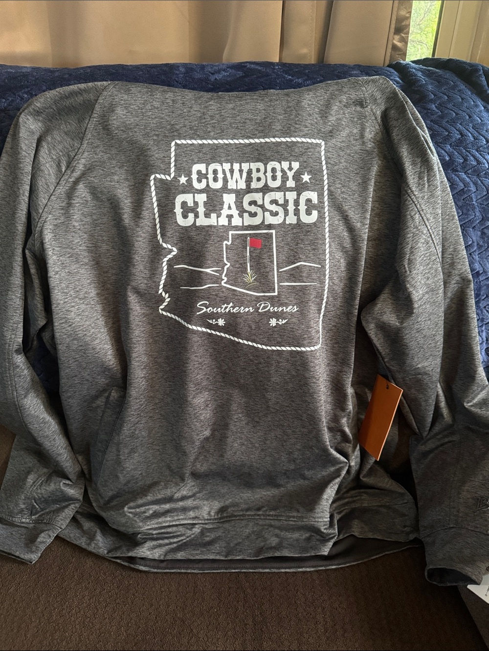 Cowboy Classic Southern Dunes Gray Long-Sleeve Shirt